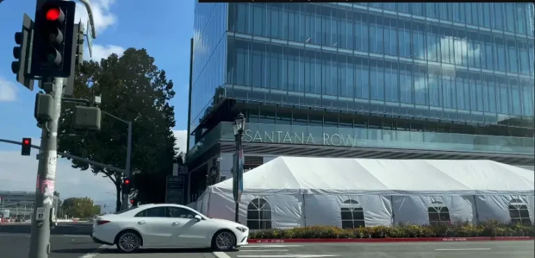 santana row mall view